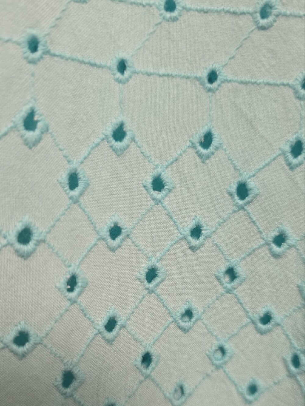 Torrid Light Aqua Eyelet Camisole with Adjustable Straps - Picture 2 of 2